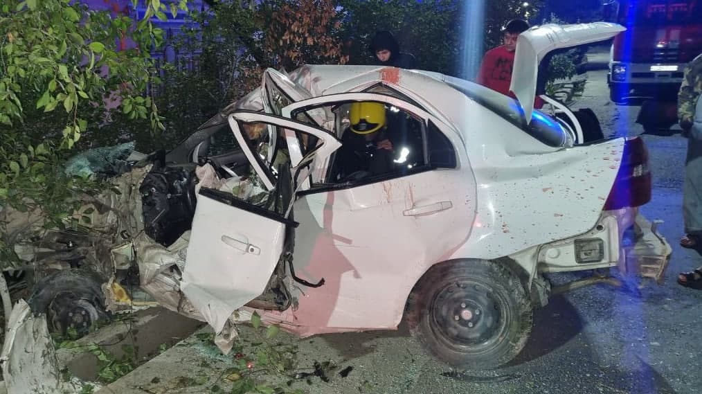 Toşkent viloyatida Nexia-3 daraxtga urilib, haydovçi halok böldi
