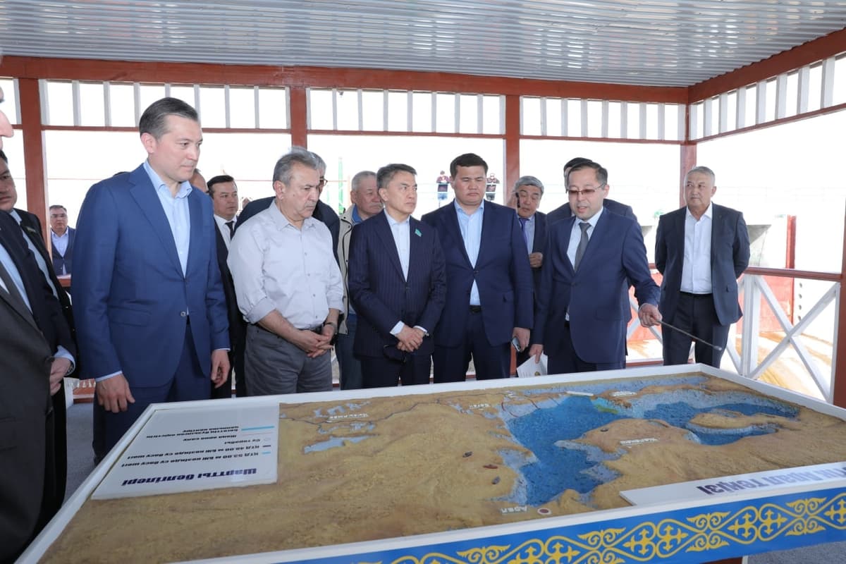 O‘zbekiston va Qozog‘iston Senati vakillari Orol dengizini ko‘zdan kechirdi