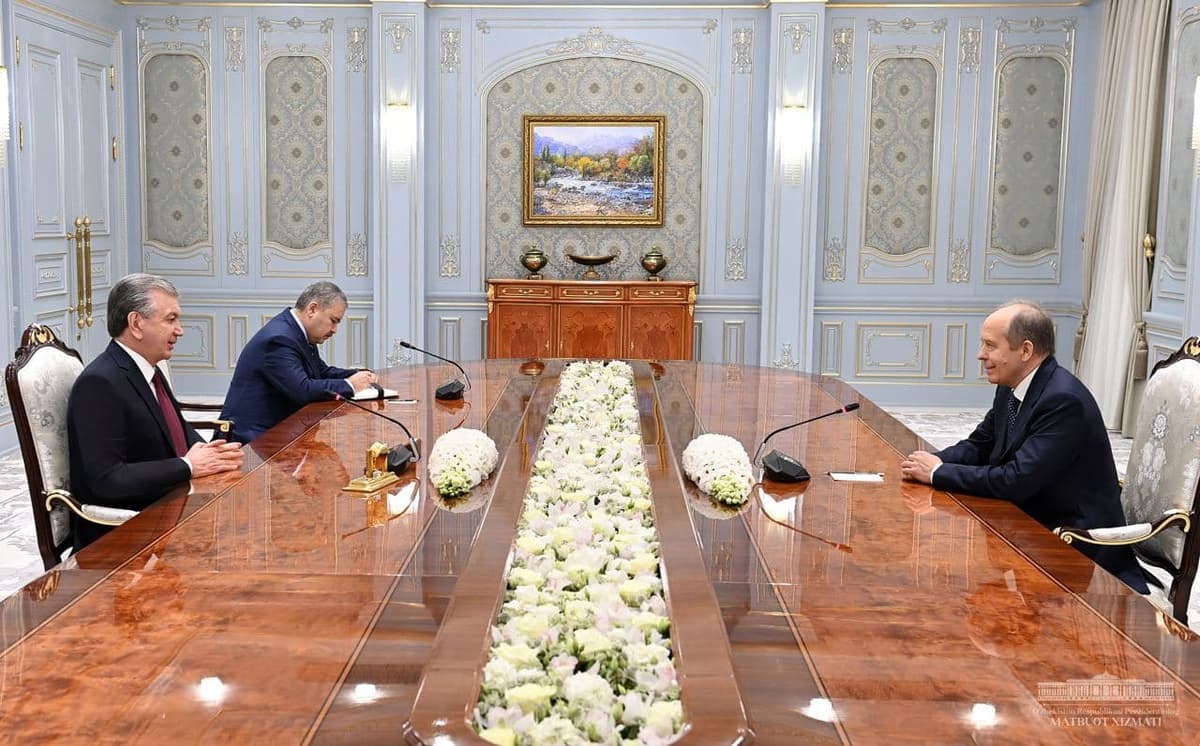 Shavkat Mirziyoyev Rossiya FXX direktorini qabul qildi