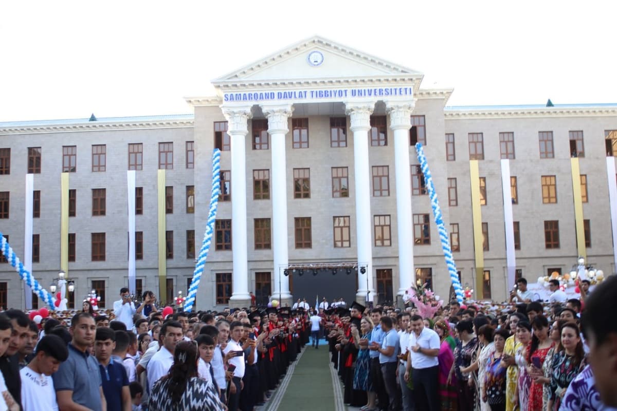 Samarqand davlat tibbiyot universitetida viloyat “Yoshlar festivali”ning bayram tadbirlari bo‘lib o‘tdi