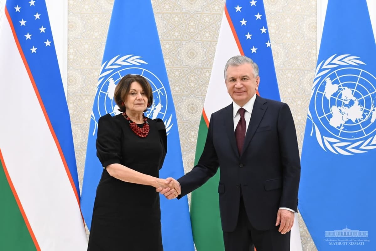 Shavkat Mirziyoyev BMT bosh kotibi o‘rinbosarini qabul qildi