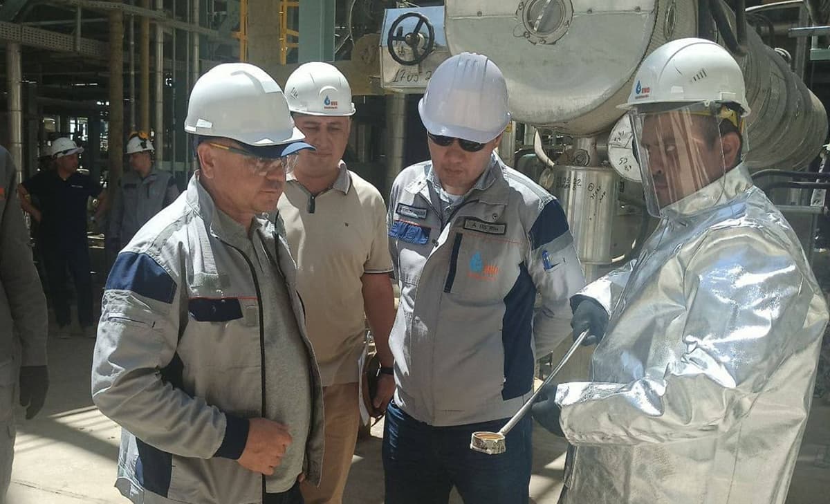 «Узбекнефтегаз»: На заводе «Uzbekistan GTL» началось производство синтетической нефти