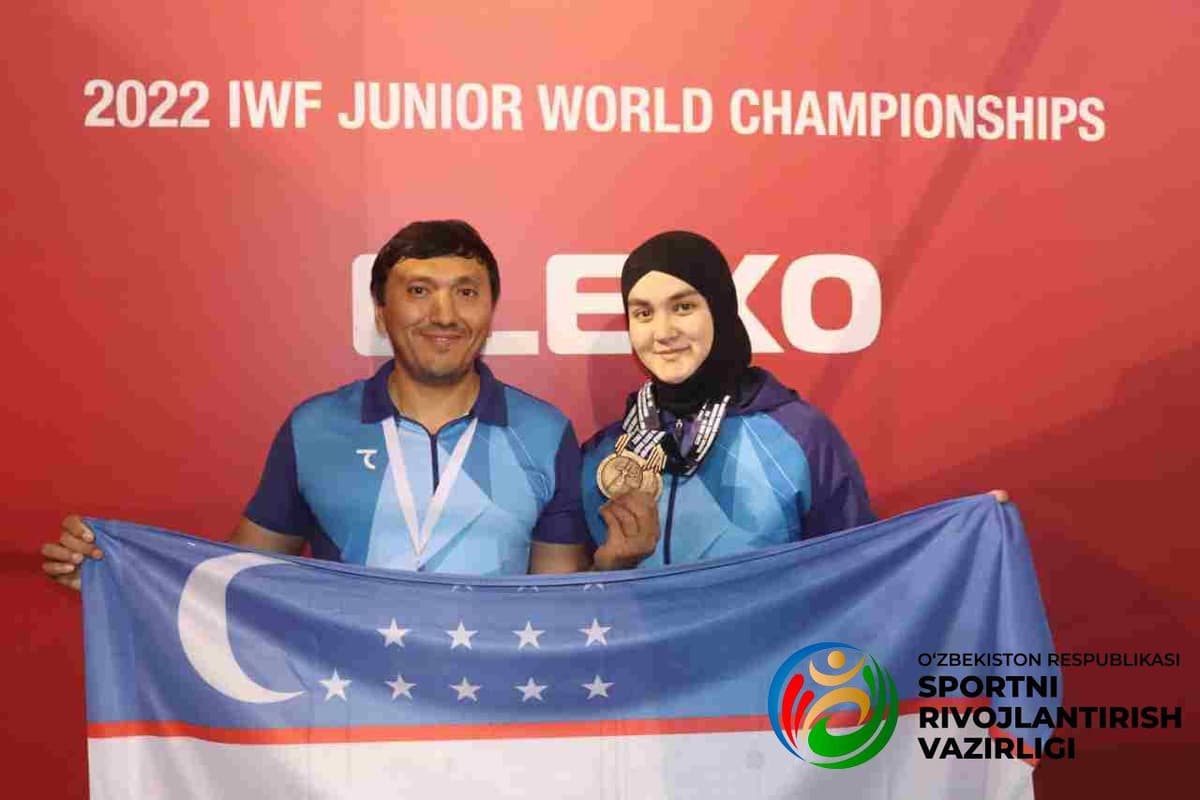Tursunoy Jabborova og‘ir atletika bo‘yicha yoshlar o‘rtasida jahon chempionligini qo‘lga kiritdi