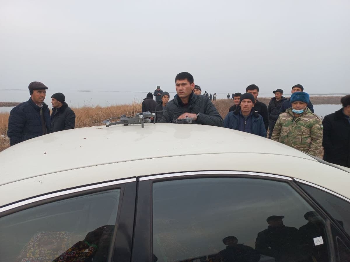 Фарғонада овга чиқиб кетиб, қайтмаган фуқарони қидиришга дрон жалб этилди