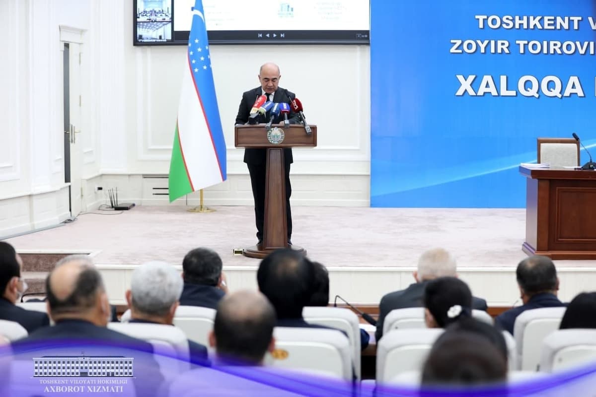 Zoyir Mirzayev Toshkent viloyatida aholini qiynayotgan muammolarni sanadi