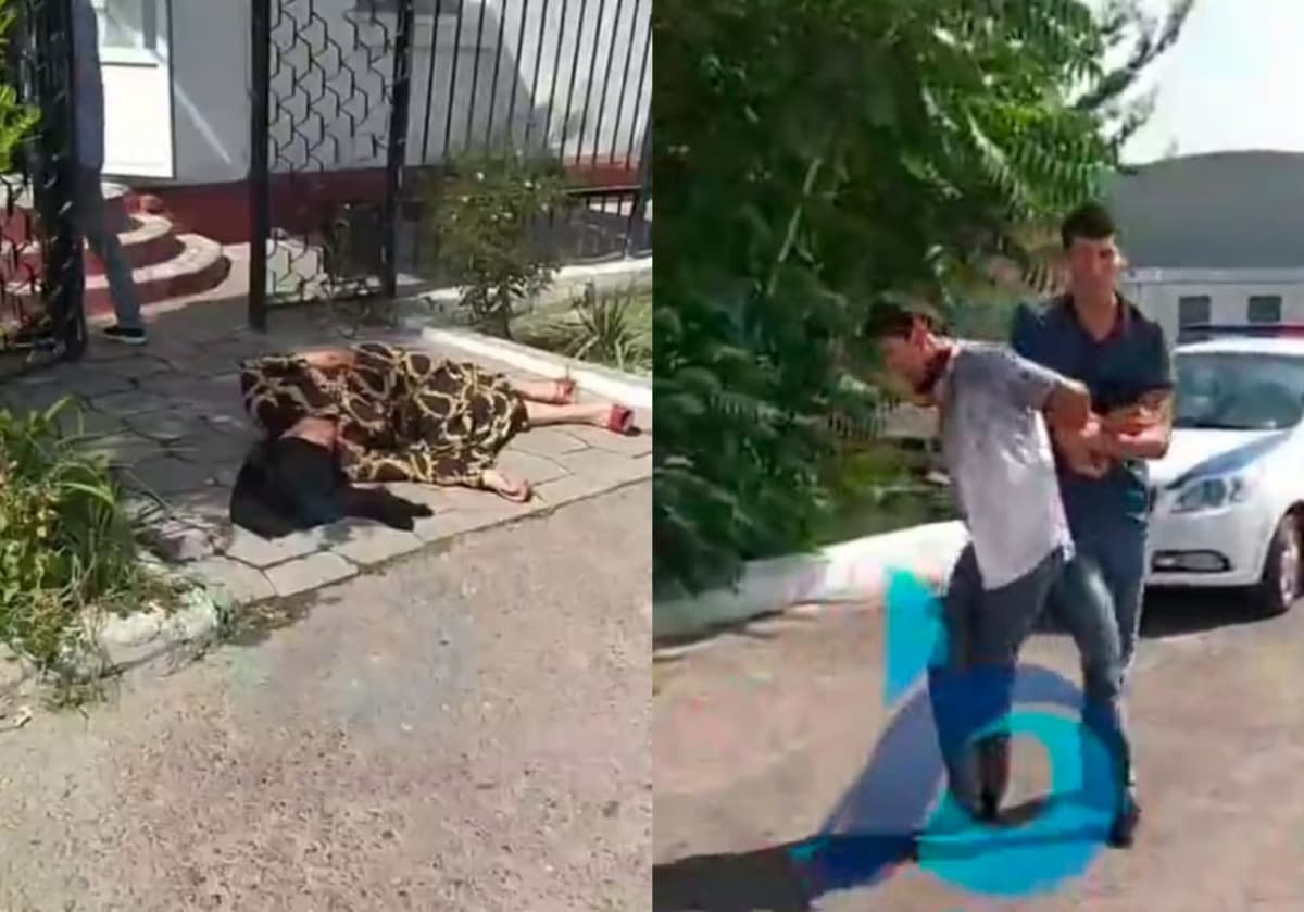 Farg‘onada YHX bo‘limi oldida fuqaro o‘ziga “lezviya” bilan tan jarohati yetkazayotgani holati bo‘yicha munosabat bildirildi