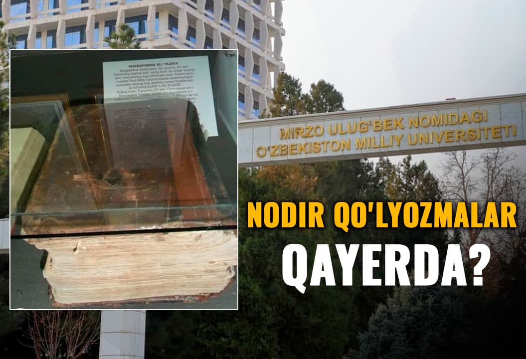 Kitoblar qayerda? O‘zMUda yo‘qolgani aytilayotgan qadimiy qo‘lyozmalar bilan bog‘liq vaziyat chigallashmoqda