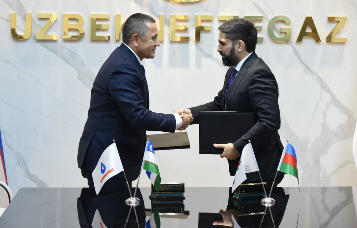 Председатель Правления АО «Узбекнефтегаз» Мехриддин Абдуллаев провел переговоры с руководителем компании «SOCAR» Ровшаном Наджафом