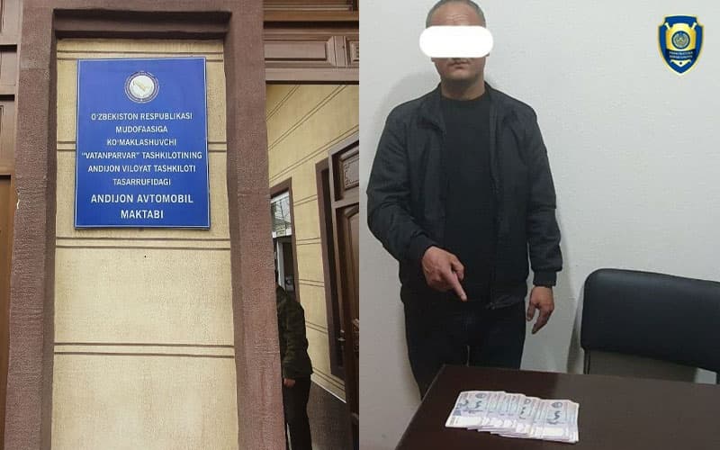 10 kunda «prava» olib bermoqchi bo‘lgan avtomaktab o‘qituvchisi ushlandi
