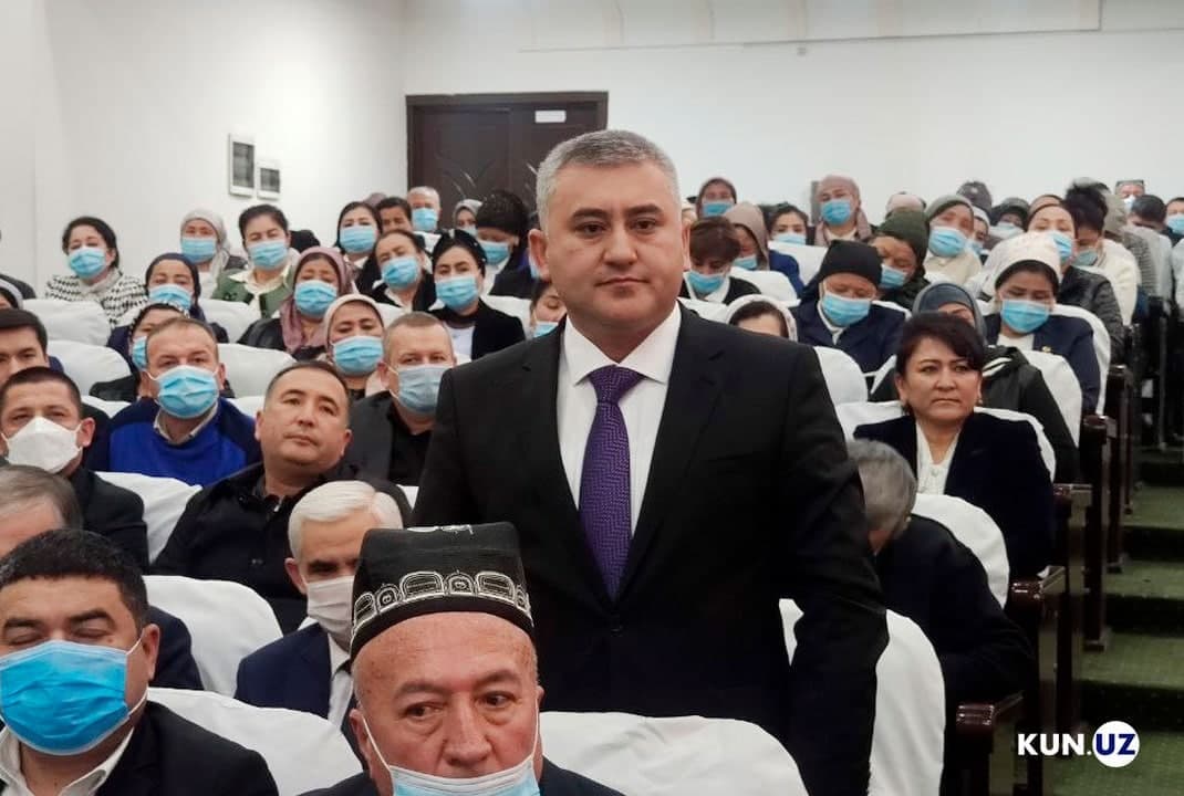 Пахтаобод тумани ҳокими ўзгарди