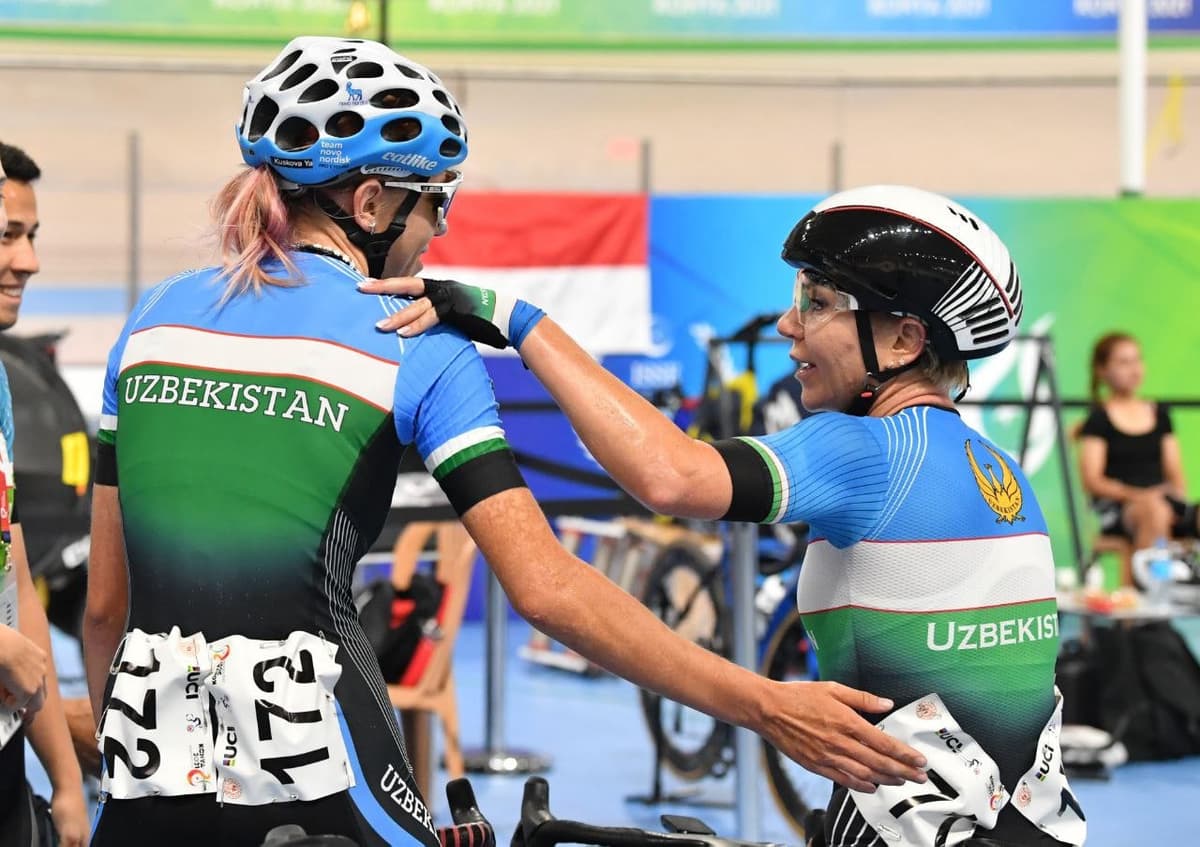 Uzbekistan’s cycling team wins first gold medal at “Konya-2021” games