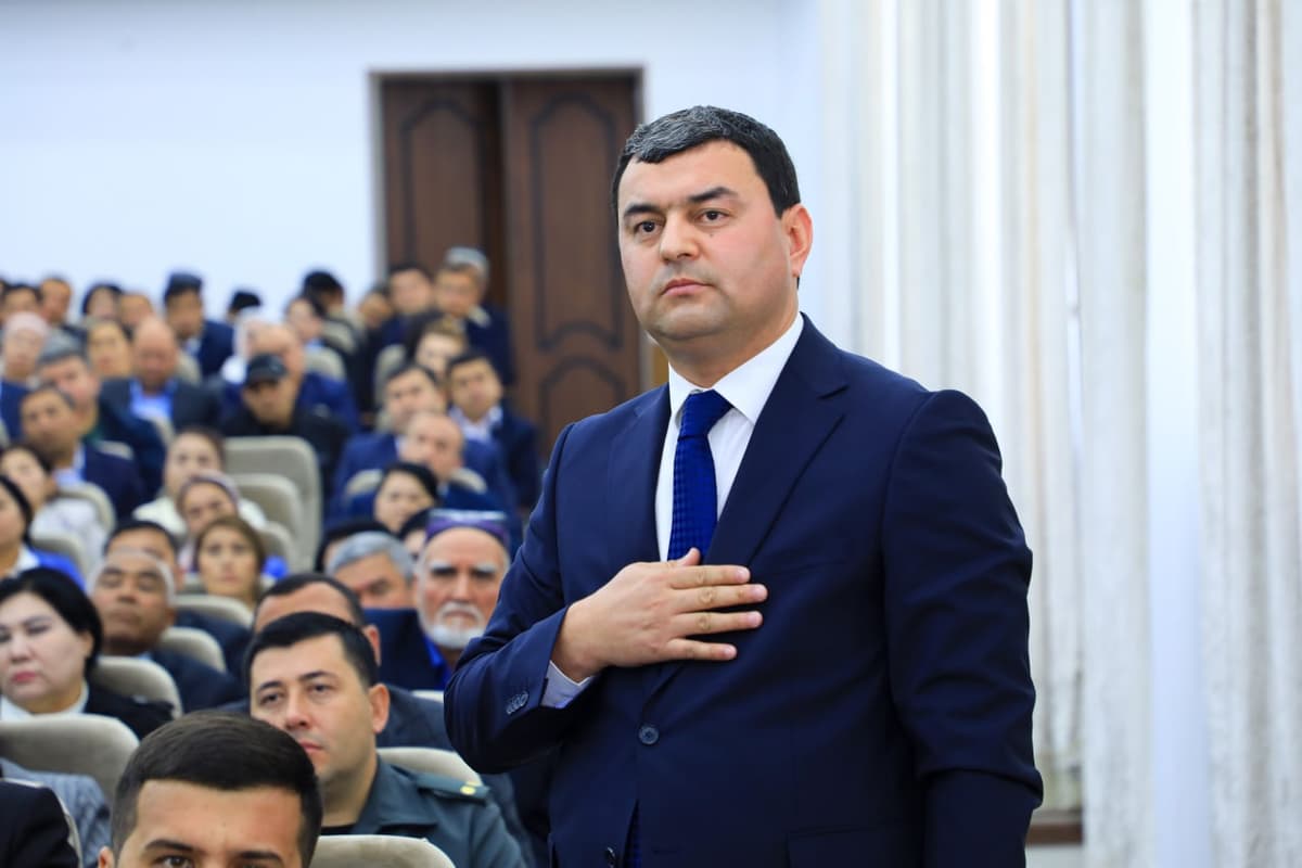 Фарғона туманига янги ҳоким тайинланди
