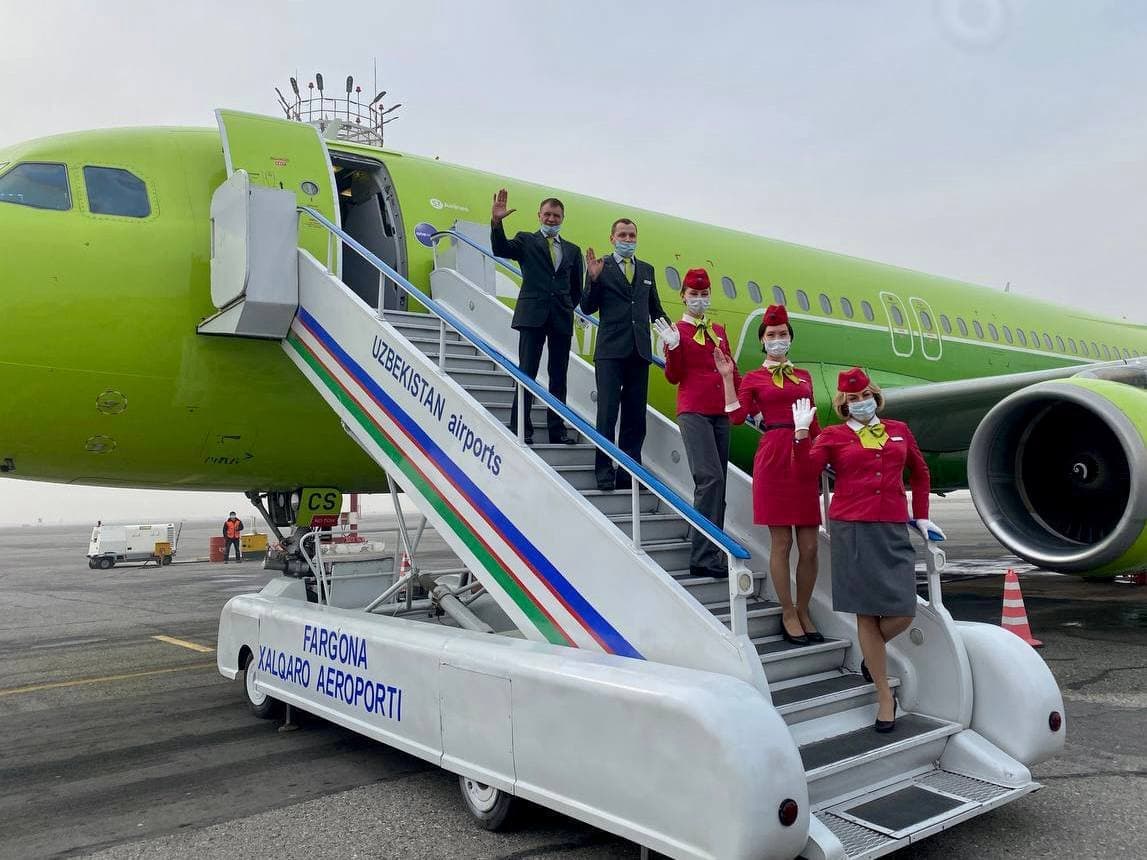 S7 Airlines launches regular flights from Volgograd to Fergana