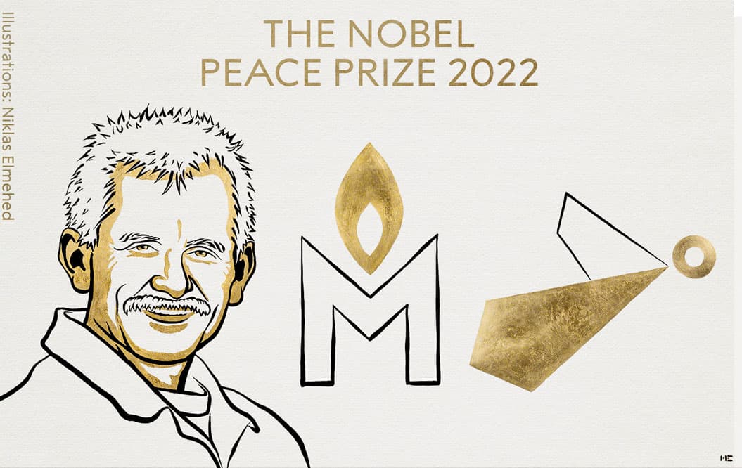 Tinchlik bo‘yicha Nobel mukofoti Ukraina, Belarus va Rossiyadagi inson huquqlari himoyachilariga berildi