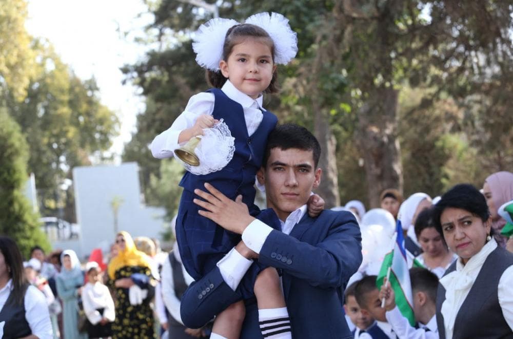 5 sentabr kuni O‘zbekistonda 700 mingdan ortiq bola 1-sinfga qadam qo‘ydi