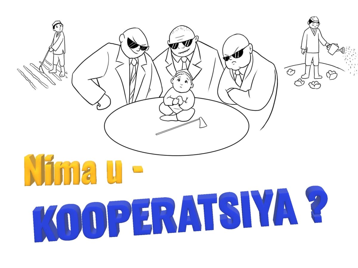 Kooperatsiya: nima u? | Kun.uz multfilm