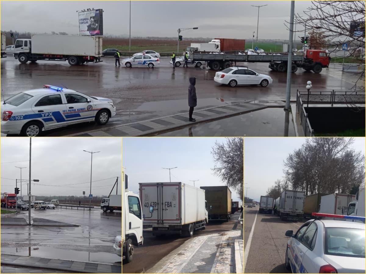 Qamchiq dovoniga harakatni vaqtincha cheklash uchun Toshkent viloyatida postlar tashkil etildi