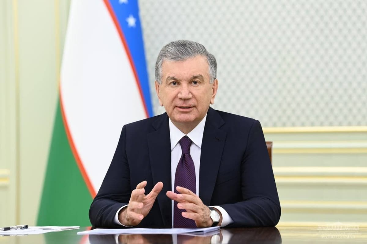 Мирзиёев ознакомился с презентацией о реализации энергетических проектов в партнерстве с ОАЭ