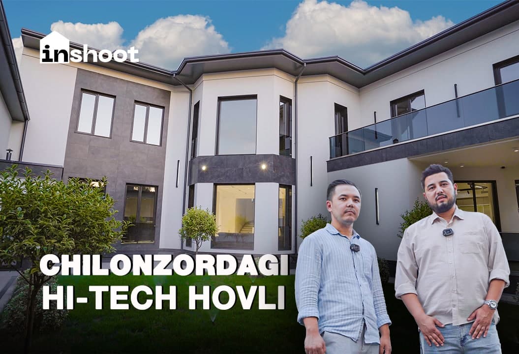 700 kvadratlik minimalizm: Chilonzordagi super hovliga sayohat
