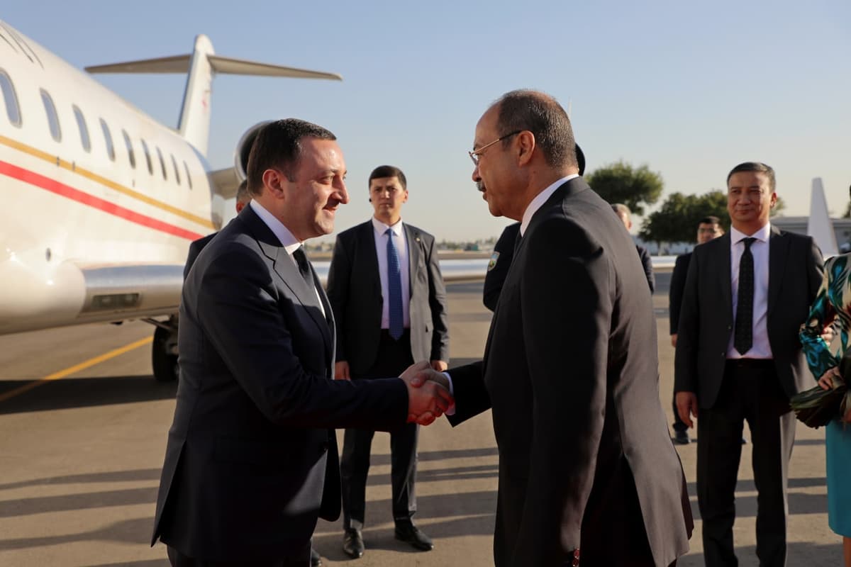 Gruziya bosh vaziri O‘zbekistonga keldi
