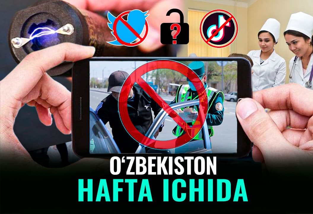 Шифокорлар ойлиги, газ-свет янгиликлари ва ИИВдан “no photo, no video” — ҳафта дайжести