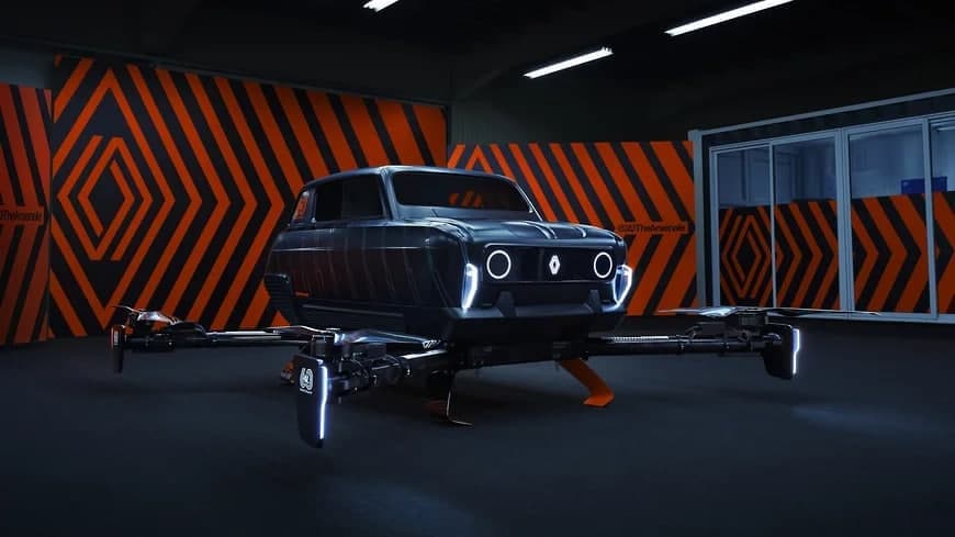 Renault o‘z mashinasi uslubida kvadrokopter ishlab chiqdi