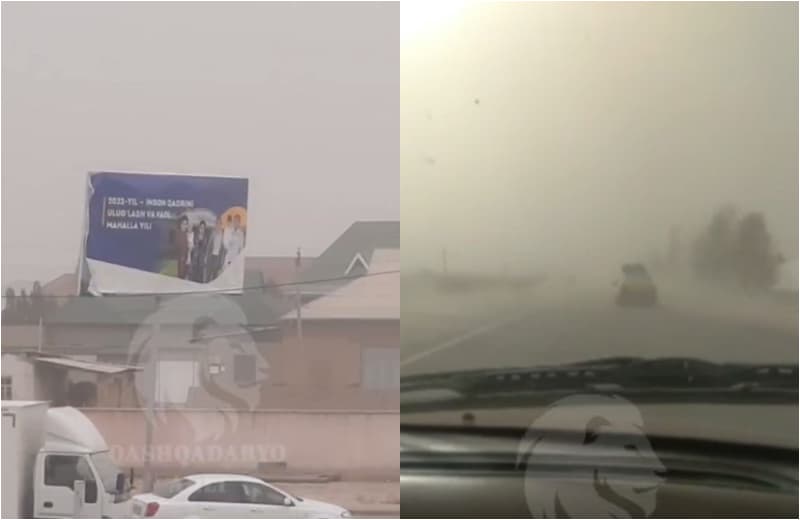 Kuchli shamol esayotgani sababli Qashqadaryoda elektr energiyasi tarmoqlari uzib qo‘yildi