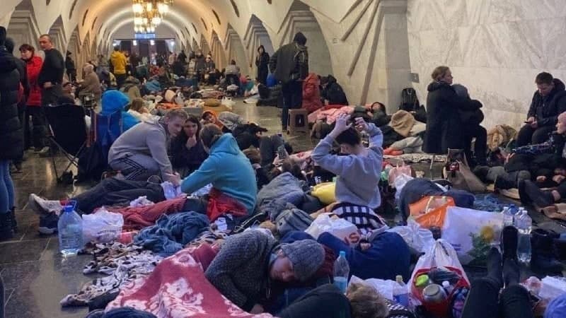 Kiyev metrosi to‘liq bombapanaga aylantirilib, yo‘lovchi tashish to‘xtatildi