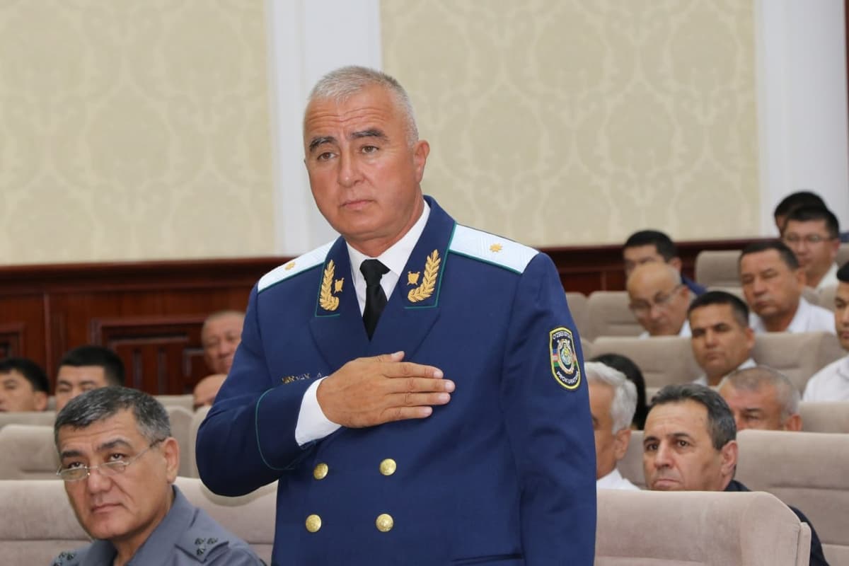 Toshkent viloyati prokurori Qashqadaryoga prokuror etib tayinlandi