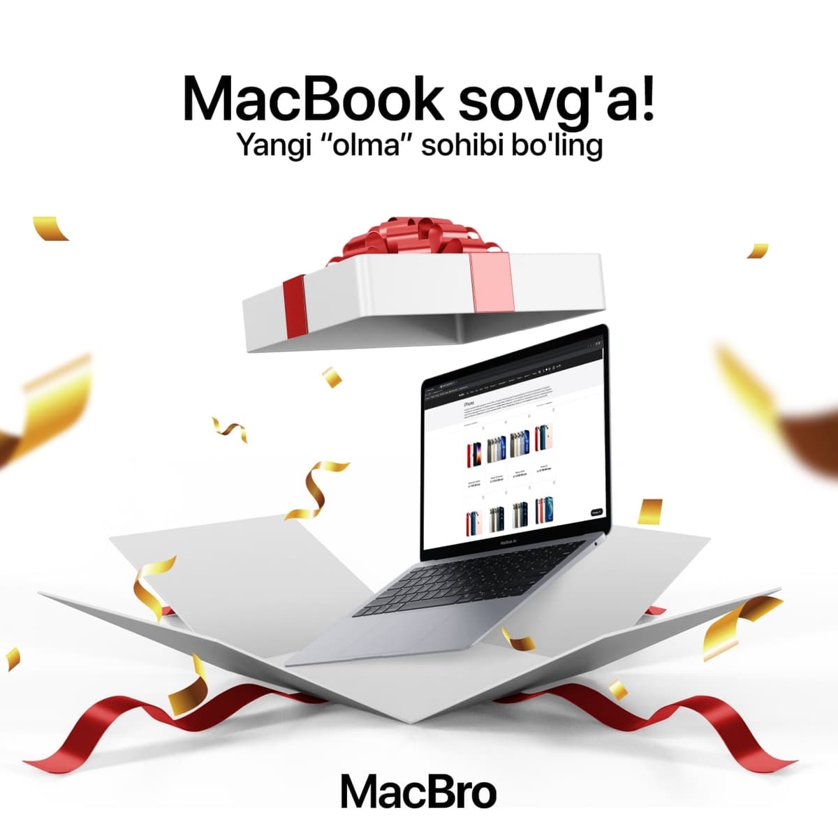 MacBro - Apple brendining O‘zbekistondagi distribyutoridan sovrinli aksiya