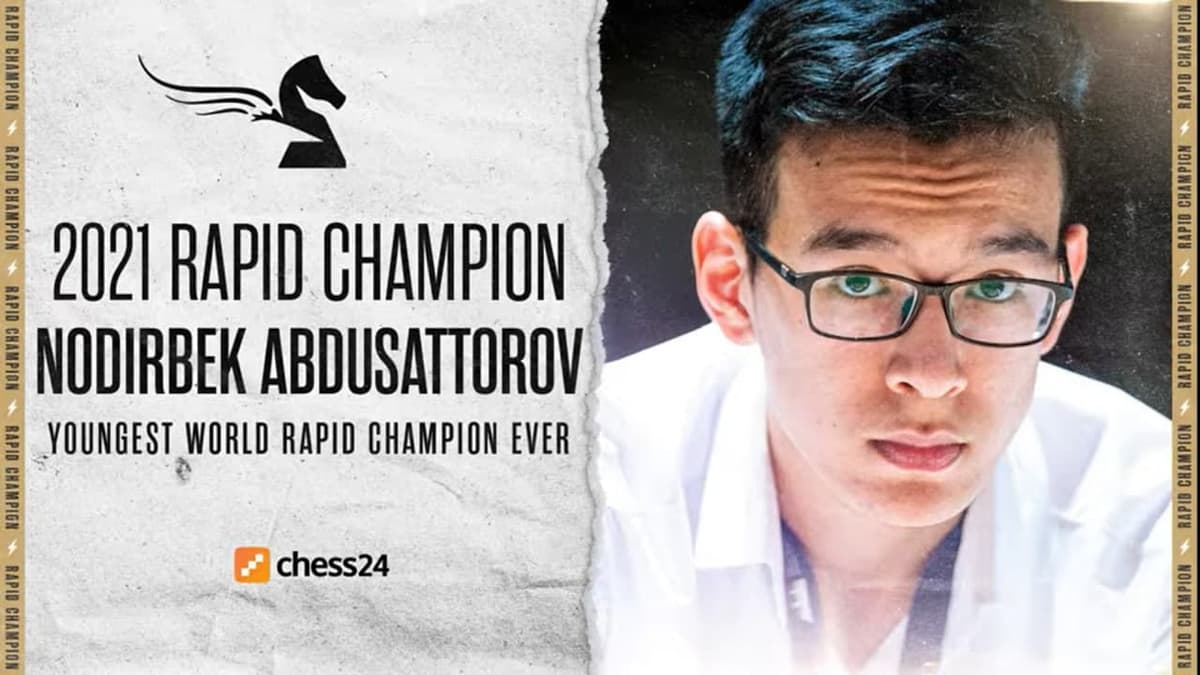 Nodirbek Abdusattorov - tezkor shaxmatda jahon chempioni!