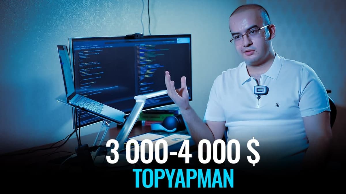 Andijonlik frilanser – “3 000 – 4 000 AQSh dollari topyapman”