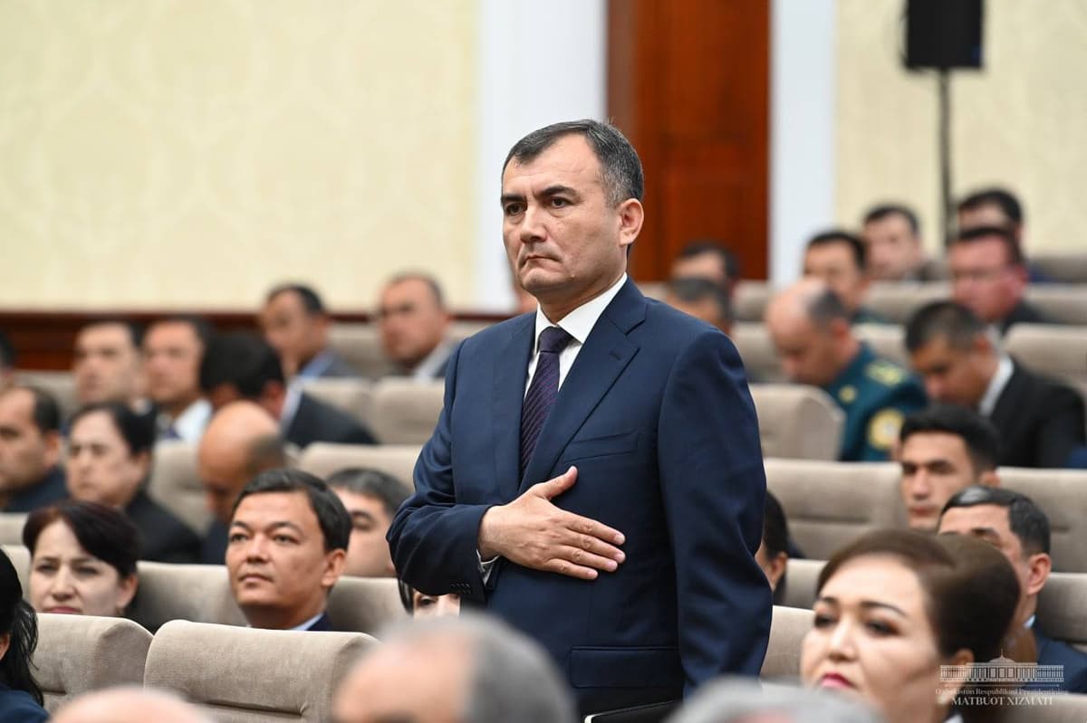 Президент подписал указ о назначении хокима Кашкадарьинской области