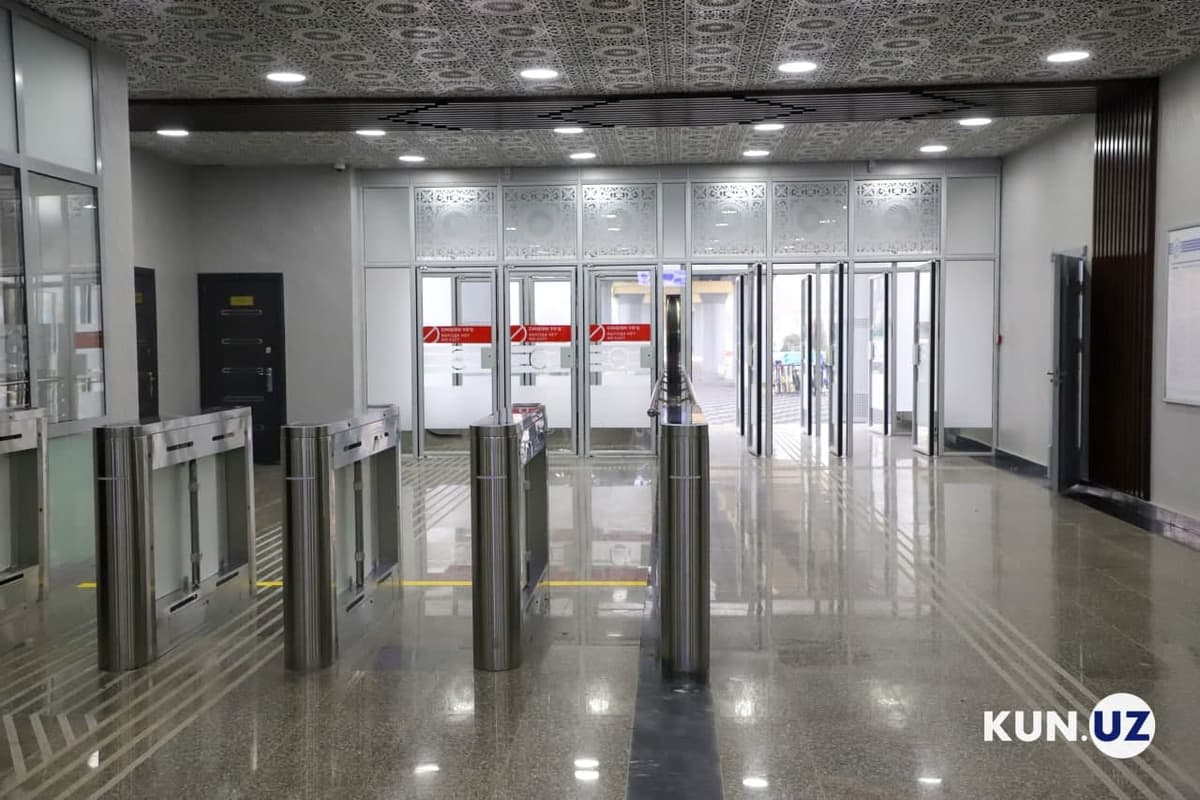Toshkent metrosi 15 ta bekatda vestibyullar ish vaqtini uzaytirmoqda