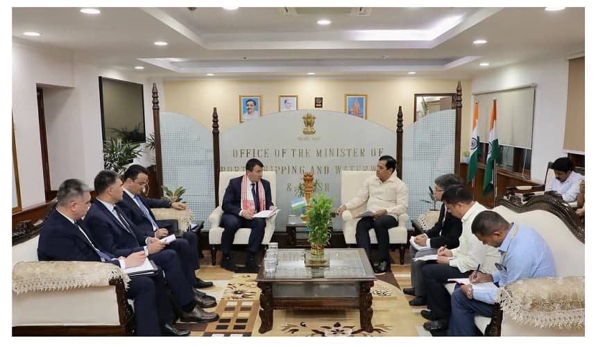 Toshkent – Saraxs – Chabahar – Mumbay yo‘nalishida konteynerlardan iborat birinchi qatnov tashkil etiladi