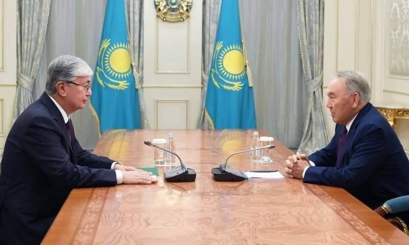 Токаев объявил о смещении с поста Назарбаева