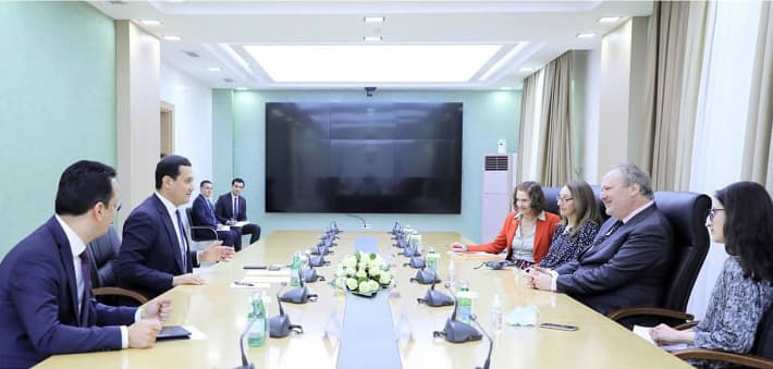 Sardor Umurzakov meets with leadership of the international coalition Cotton Campaign