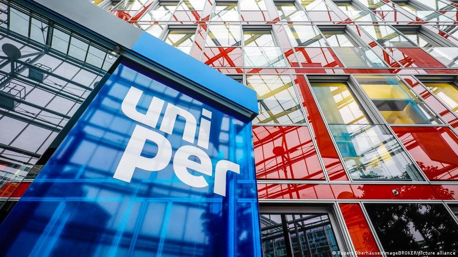 Germaniyaning Uniper energetika kompaniyasi inqiroz sababli davlatdan yordam so‘rashga majbur bo‘ldi