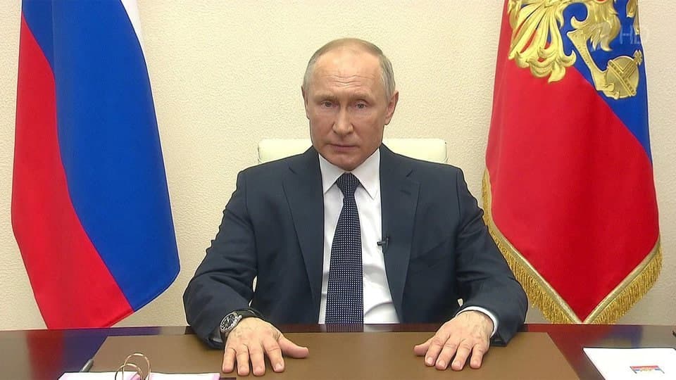 Владимир Путин обратился к россиянам