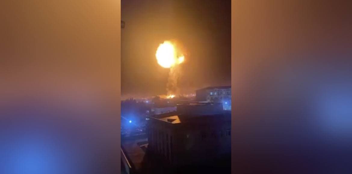 Liquefied gas filling station catches fire and explodes in Pakhtachi district