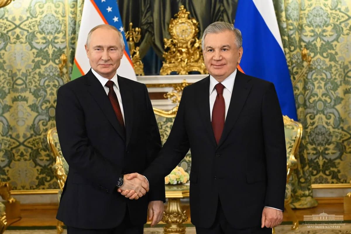Putin va Mirziyoyev qo‘shma bayonot berdi