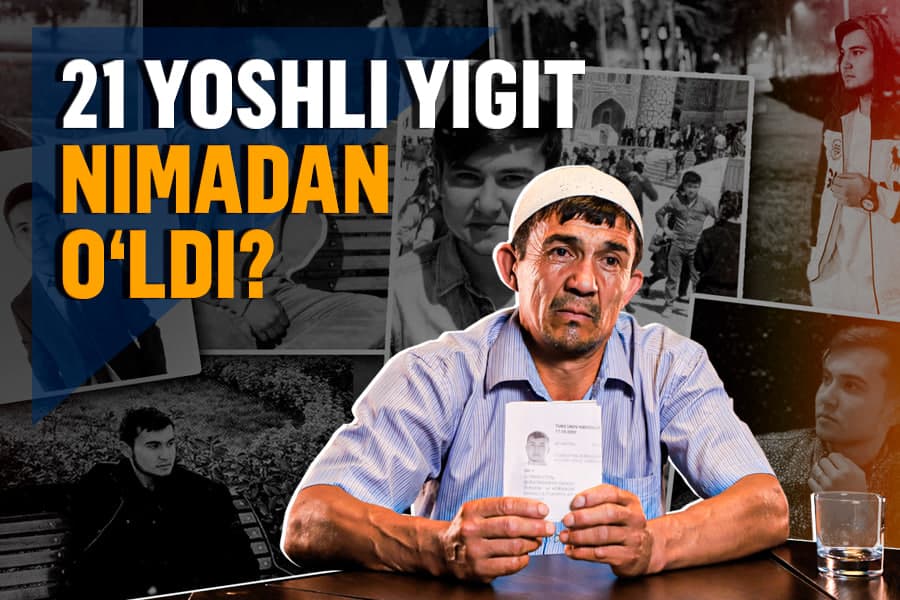 “O‘g‘lim o‘zini tashlagan bo‘lsa, videoni ko‘rsatishsin” – Chilonzor IIBda tergov qilinayotib vafot etgan 21 yoshli yigitning otasi