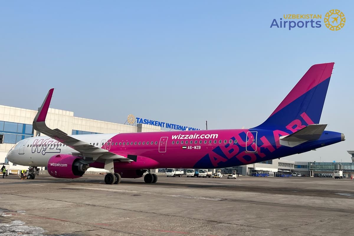 Wizz Air launches low-cost flights to Tashkent from Abu Dhabi