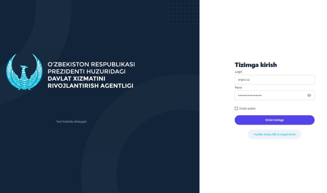 Inson resurslarini boshqarishga mo‘ljallangan yagona platforma ishga tushirildi