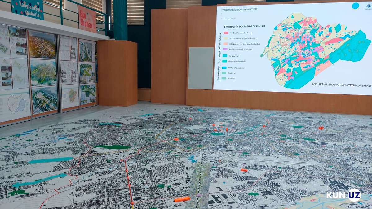 ToshkentboshplanLITI provides info on future of Tashkent