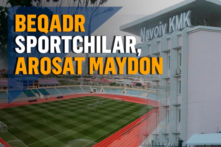 Navoiyda xalqning puliga qurilgan sport majmuasi xalqdan tortib olinmoqda