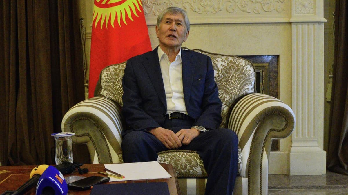 Экс-президент Кыргызстана Алмазбек Атамбаев высказался о делимитации границы с Узбекистаном