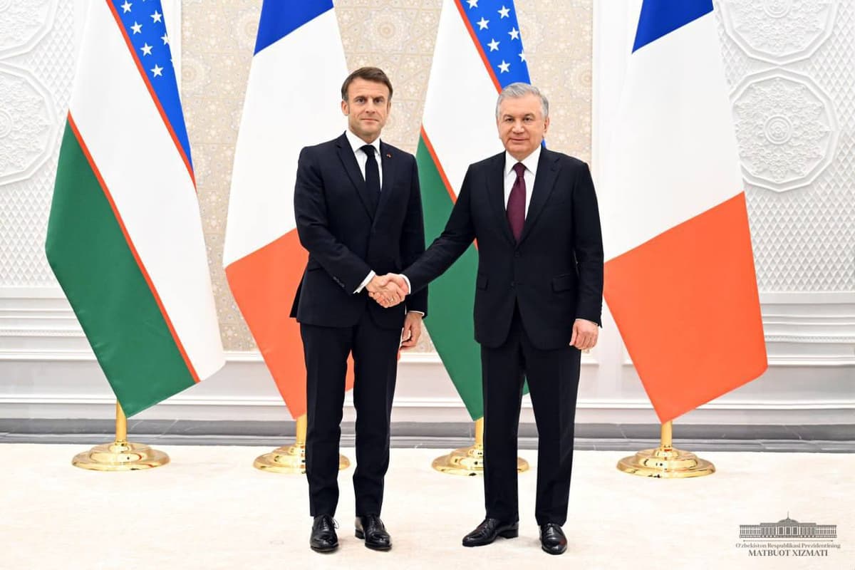 Shavkat Mirziyoyev O‘zbekiston va Fransiya hamkorligining ustuvor sohalarini sanab o‘tdi