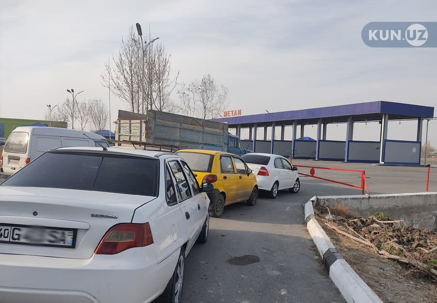 Havo harorati keskin sovishi sababli metan zapravkalarda cheklovlar joriy etilmoqda