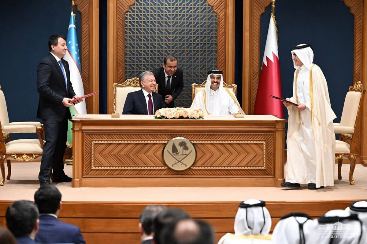 O‘zbekiston va Qatar o‘rtasidagi hamkorlikni rivojlantirishga qaratilgan ikki tomonlama hujjatlar imzolandi